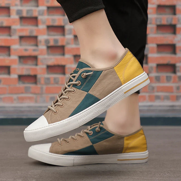 Lucas Italian Canvas Sneakers