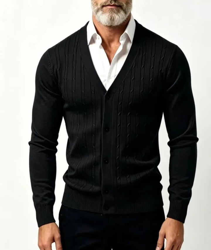 Desmond Cable Knit Cardigan