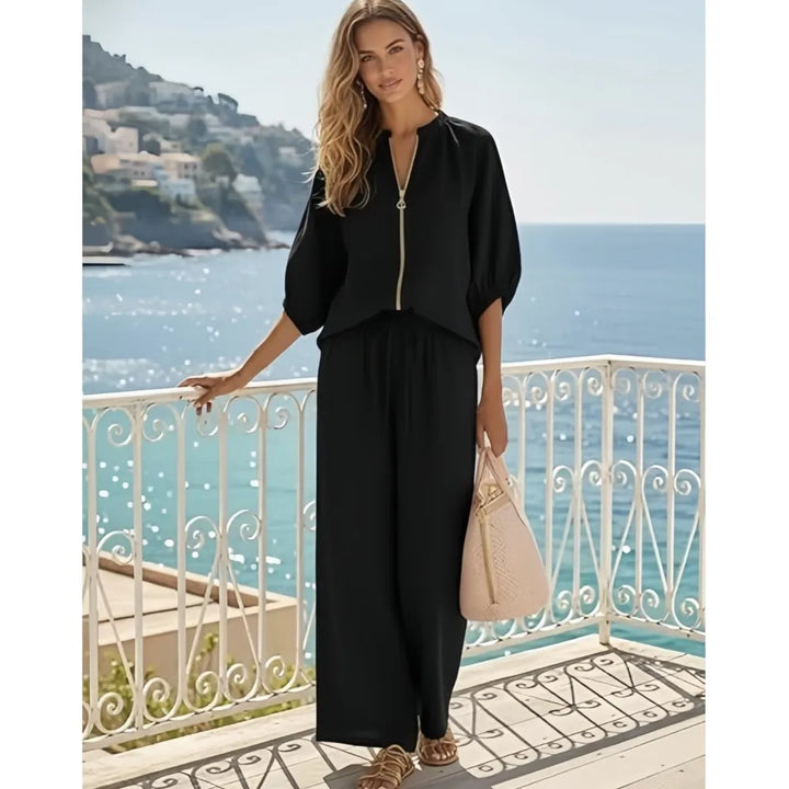 Lizbeth Relaxed Trouser Set