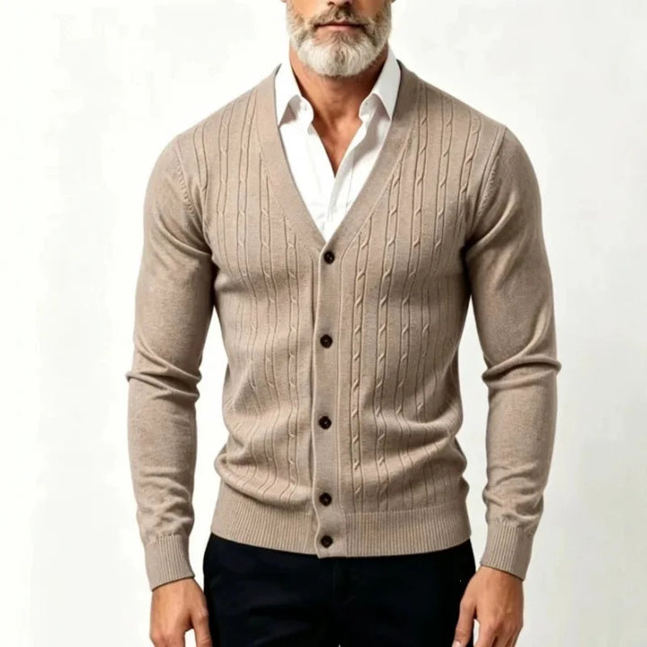 Desmond Cable Knit Cardigan