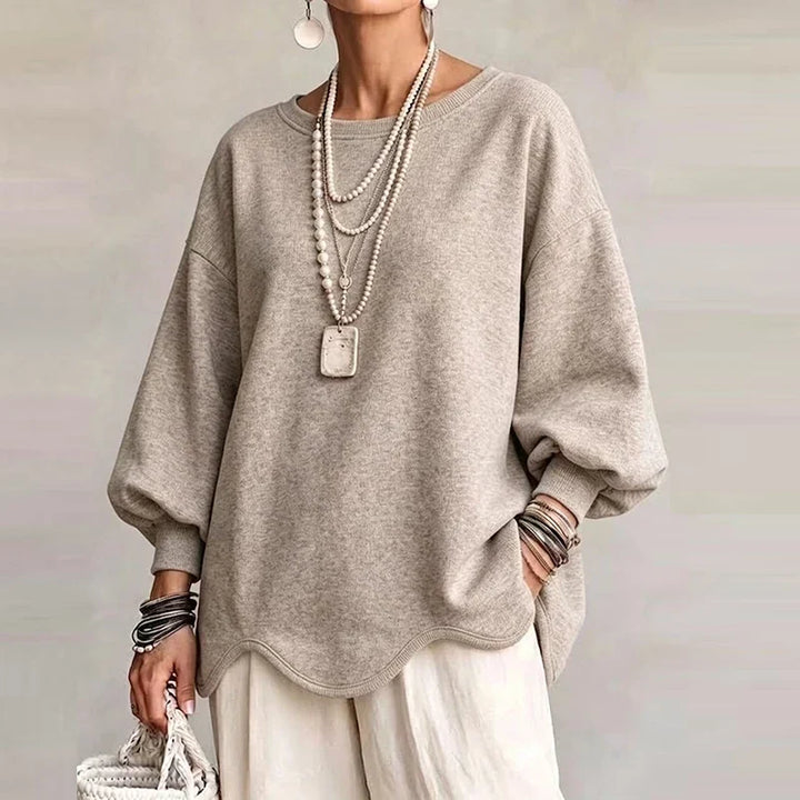 Thea Dropped Shoulder Pullover