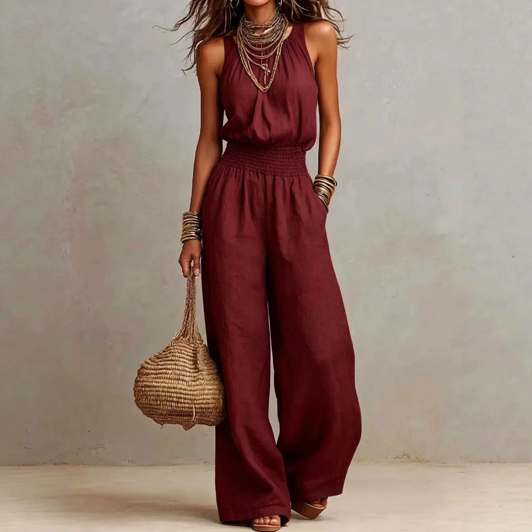 Bianca Flowing Wide Leg Jumpsuit