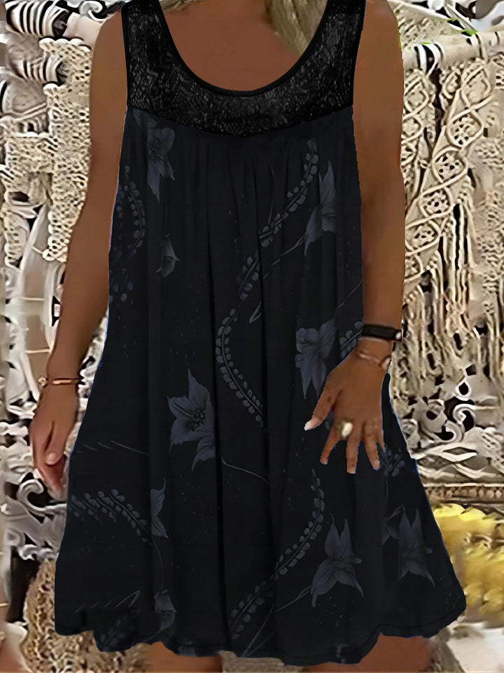 Daniela Casual Floral Midi Dress