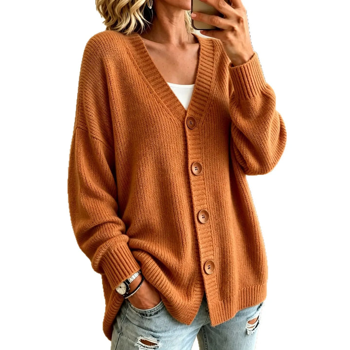 Ottilie Ribbed Trim Sweater
