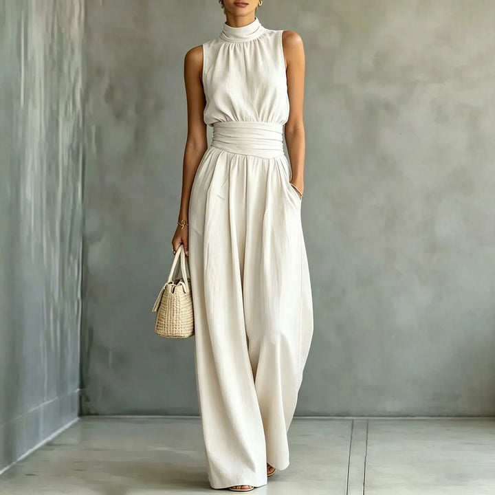 Lilly Sleeveless Wide Leg Jumpsuit