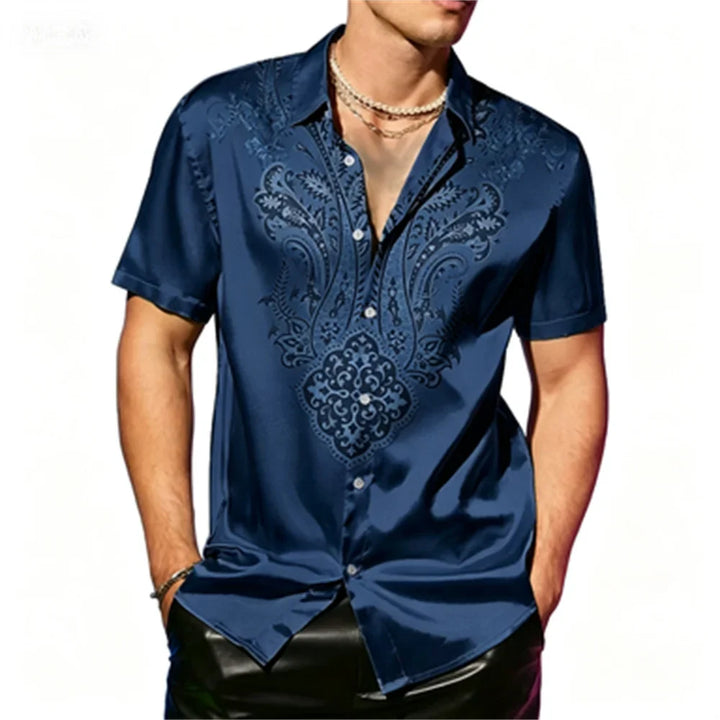 Henderson Relaxed Fit Paisley Button Shirt