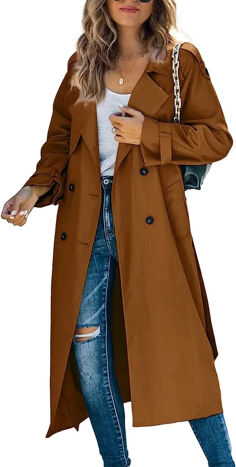 Margaux Double Breasted Trench Coat