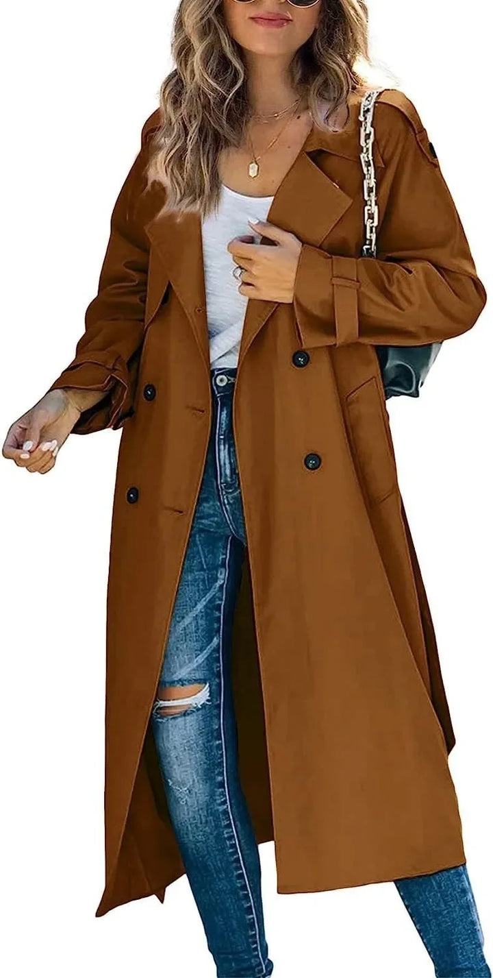 Margaux Double Breasted Trench Coat