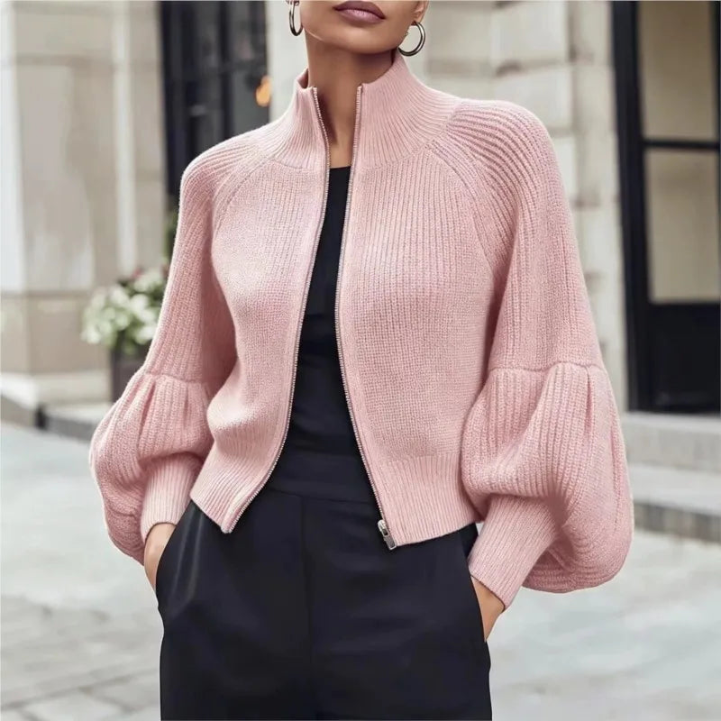 Mirabel Full Zip Knit Cardigan