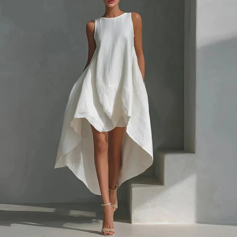 Riley Flowy High Low Maxi Dress