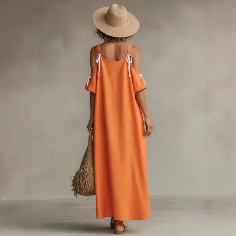 Melina Relaxed Slip Maxi Dress