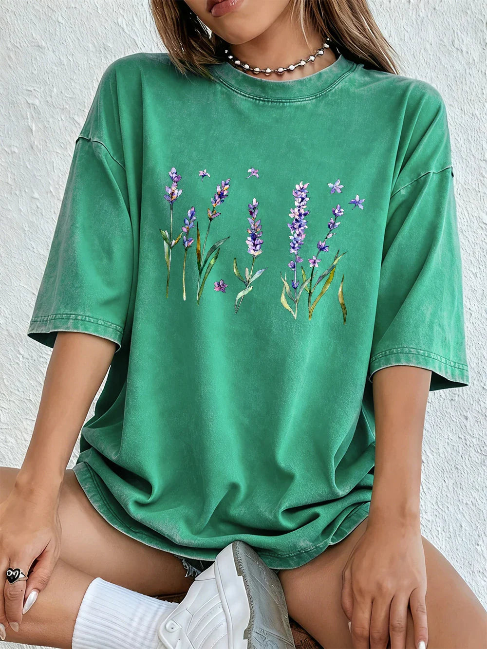 Keira Oversized Floral Tee