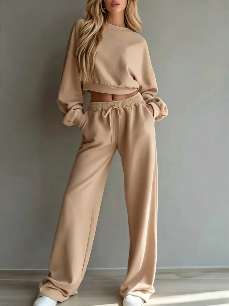 Isobel Cropped Lounge Set