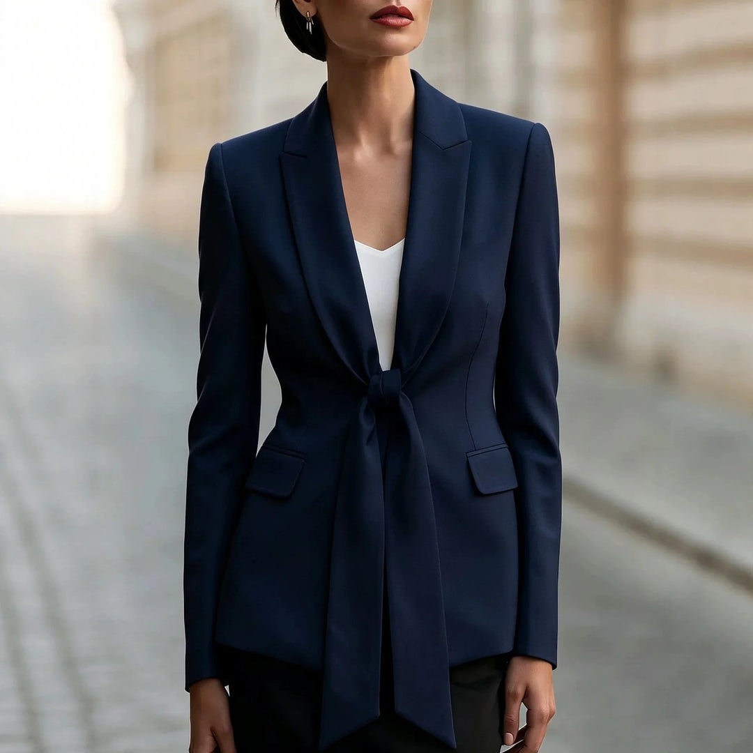 Lucienne Front Tie Blazer