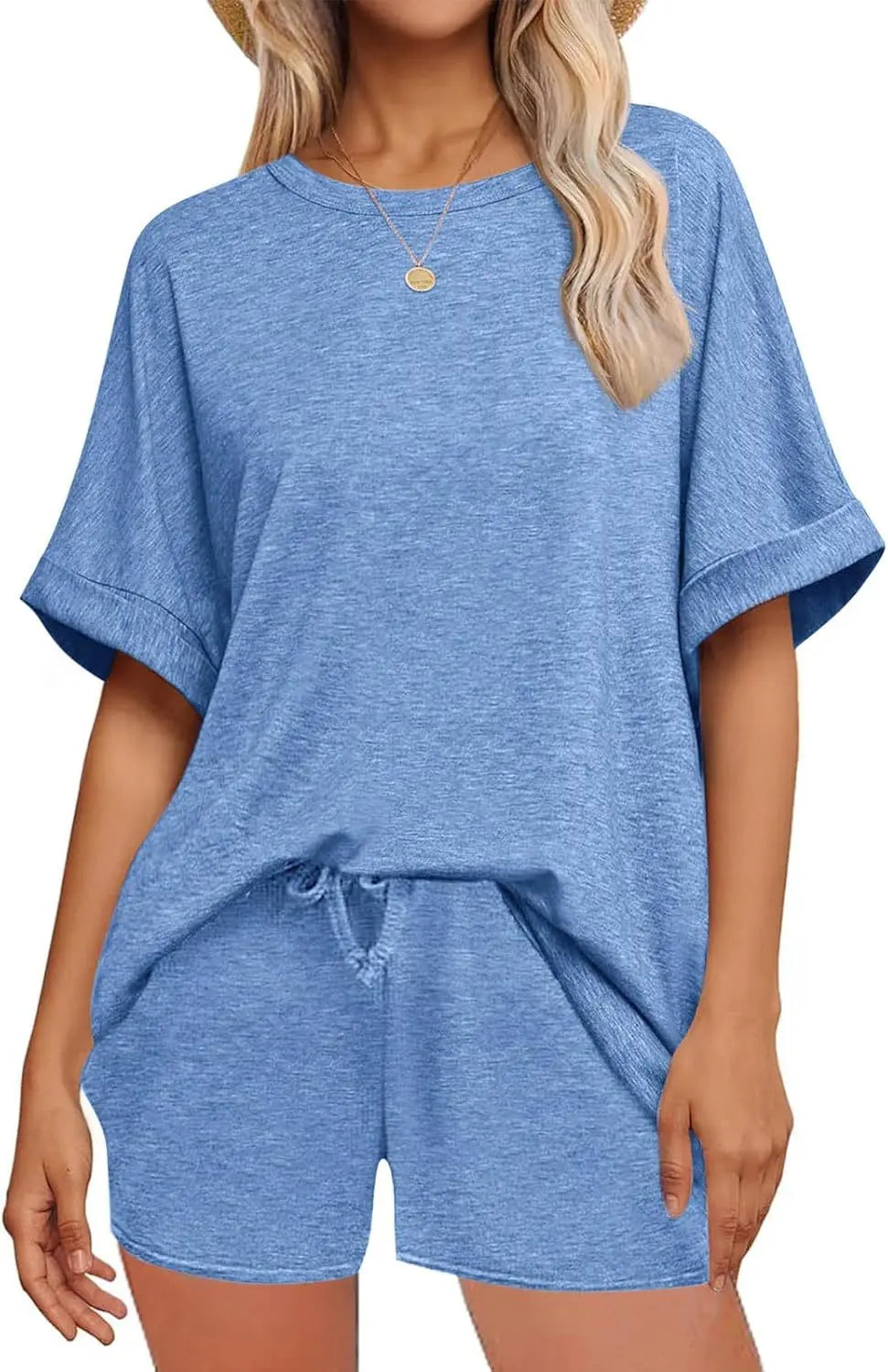 Madeline Casual Lounge Shorts Set