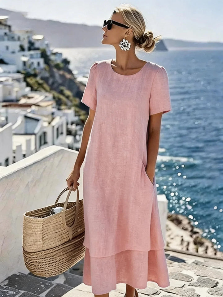 Anora Effortless Comfortable Midi Dress