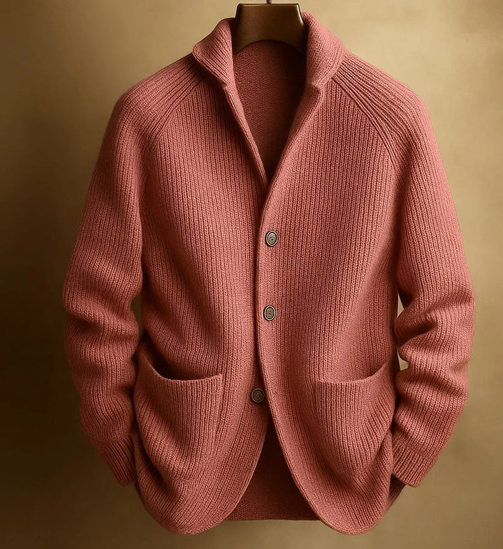 Marsimo Ribbed Knit Blazer Cardigan