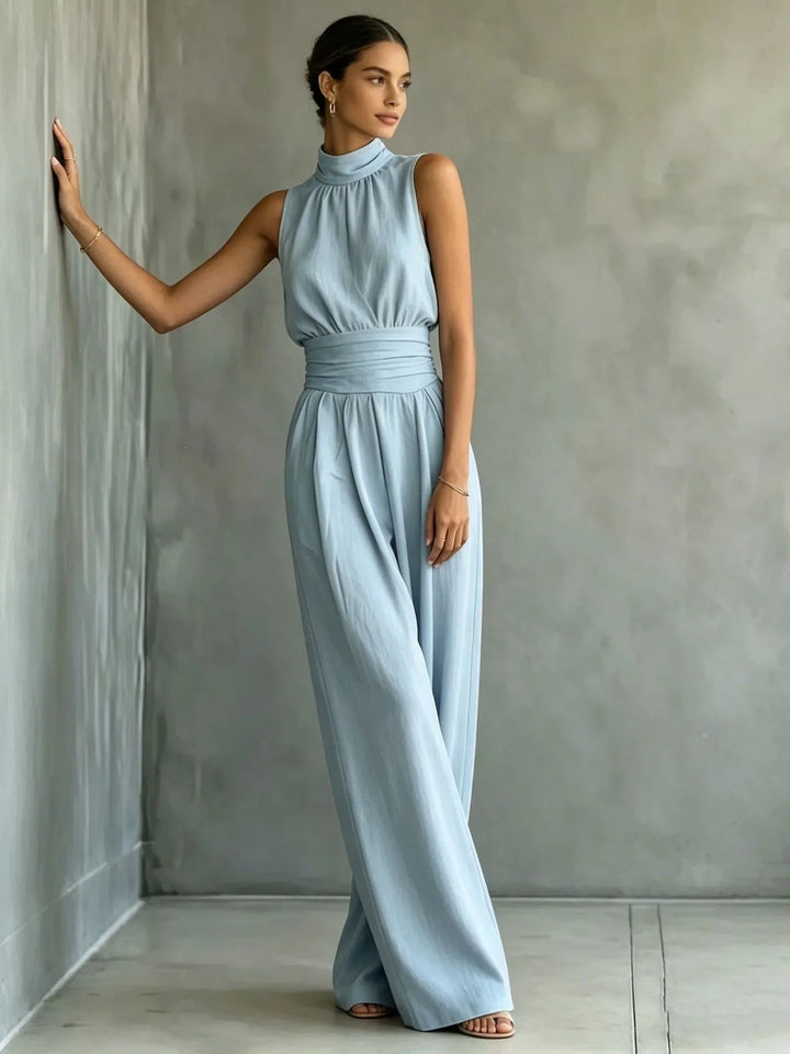 Lilly Sleeveless Wide Leg Jumpsuit