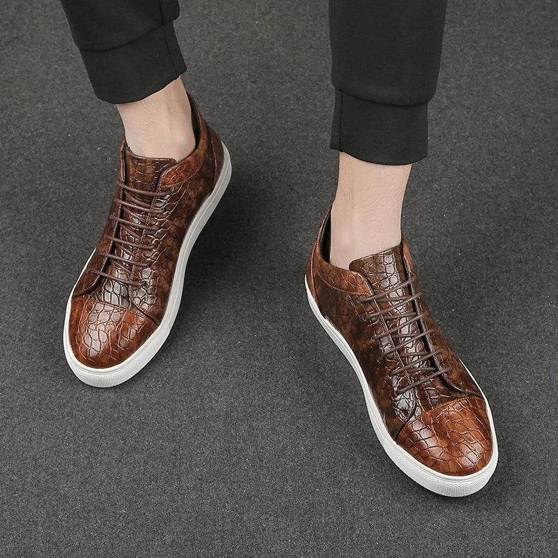 Reuben Premium Leather Sneakers