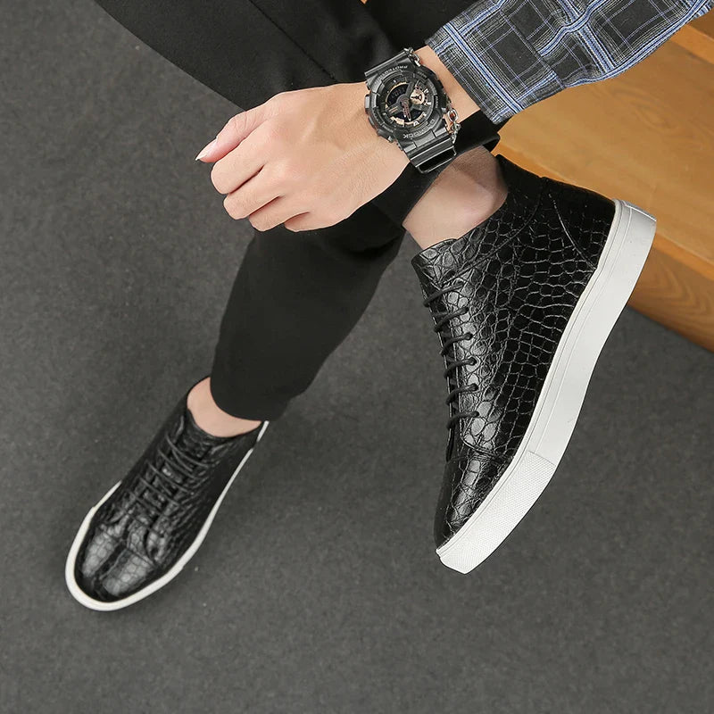 Reuben Premium Leather Sneakers