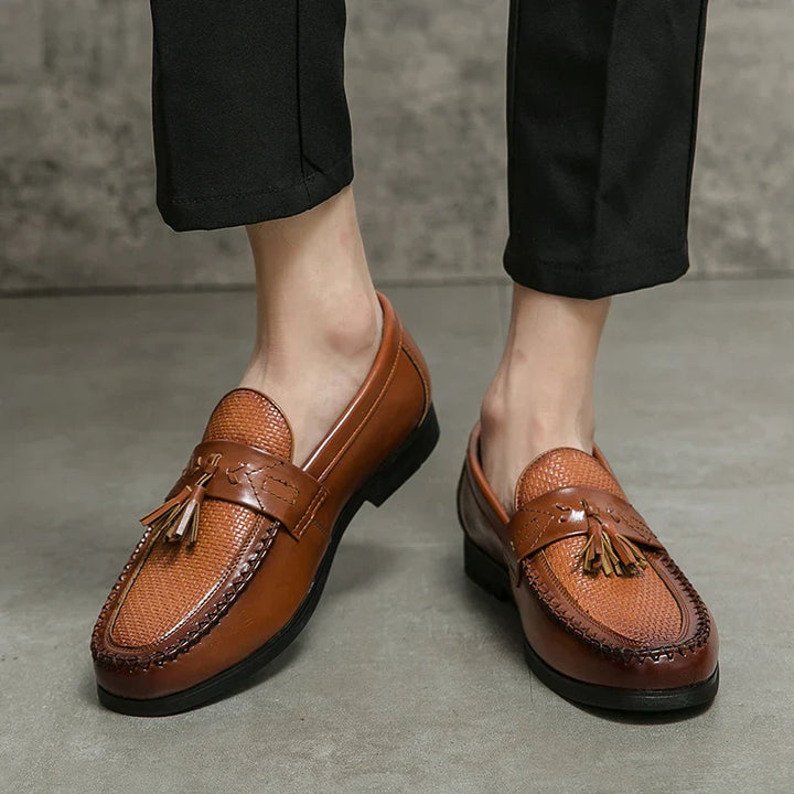 Alfred Braided Tassel Loafers