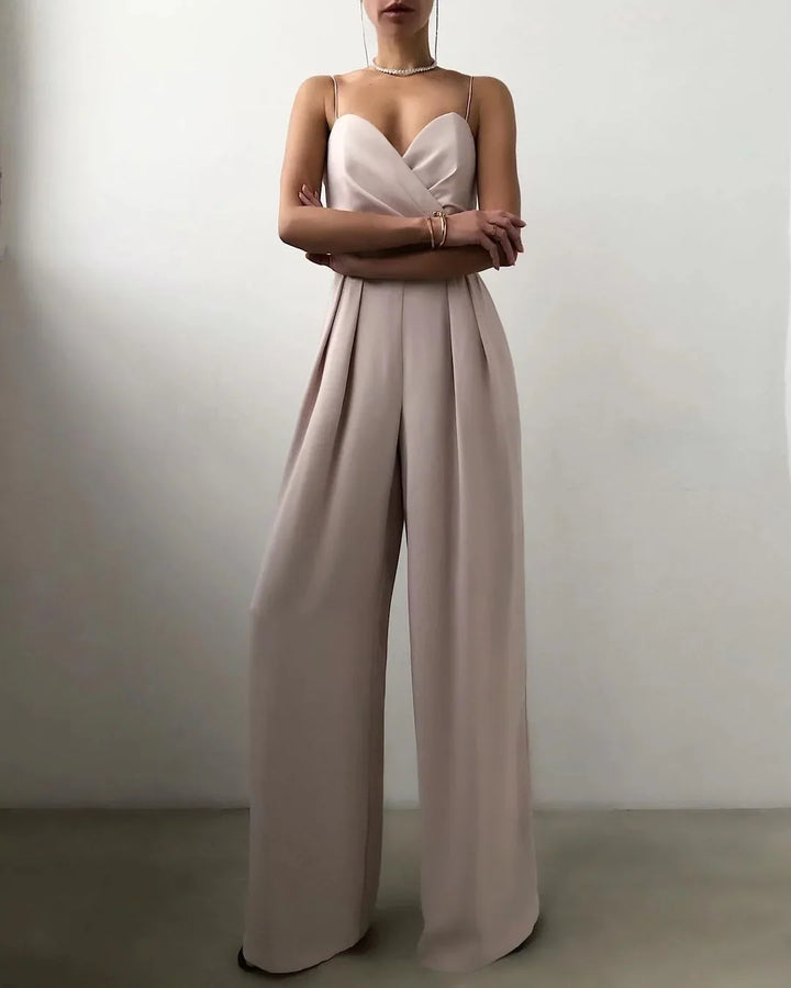 Ellise Sleeveless Wide Leg Jumpsuit