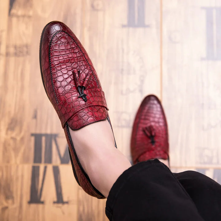 Naples Comfortable Slip On Dress Loafers