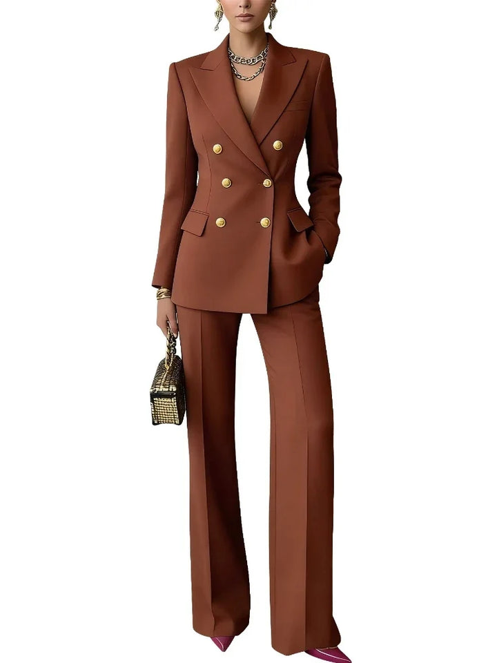 Valentina Double Breasted Pantsuit