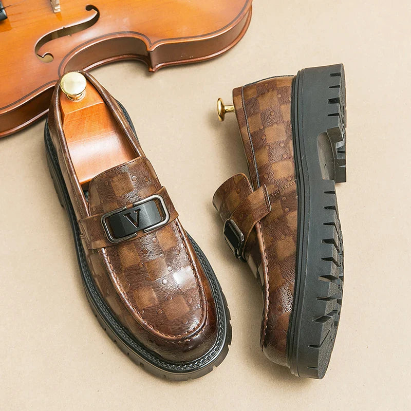 Archie Leather Penny Dress Loafers