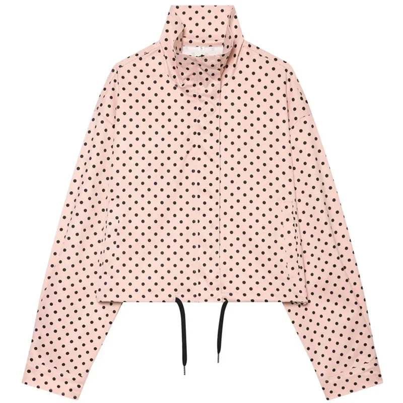 Darlene Cropped Bomber Jacket