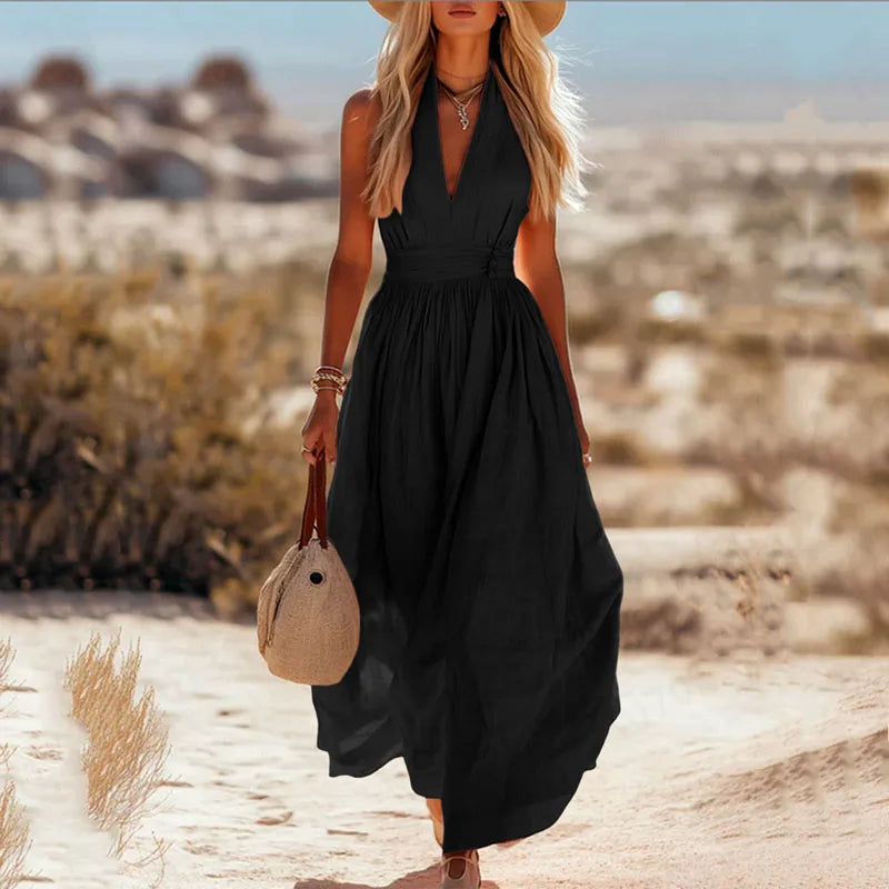 Ismeria Flowing Summer Maxi Dress