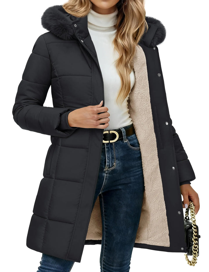 Federica Sherpa Lined Detachable Parka
