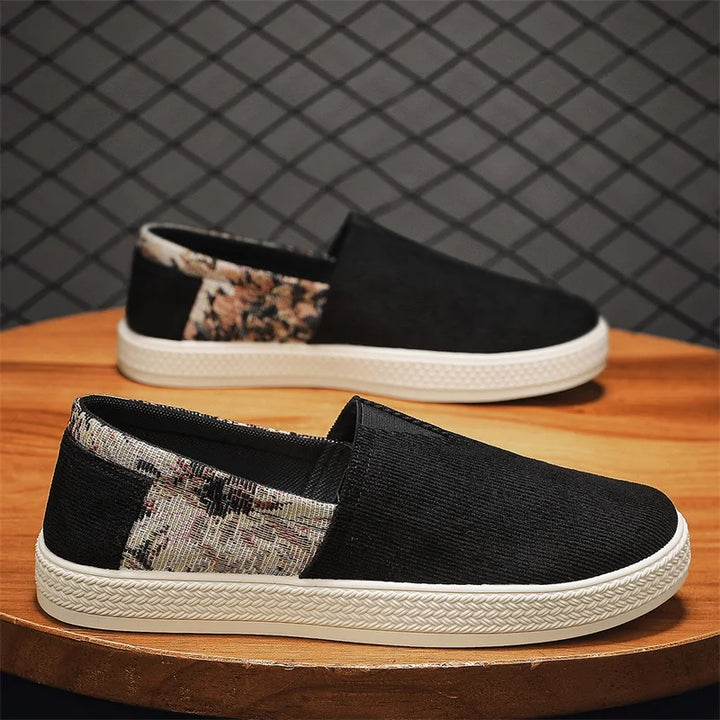 Larry Orthopedic Canvas Slip Ons