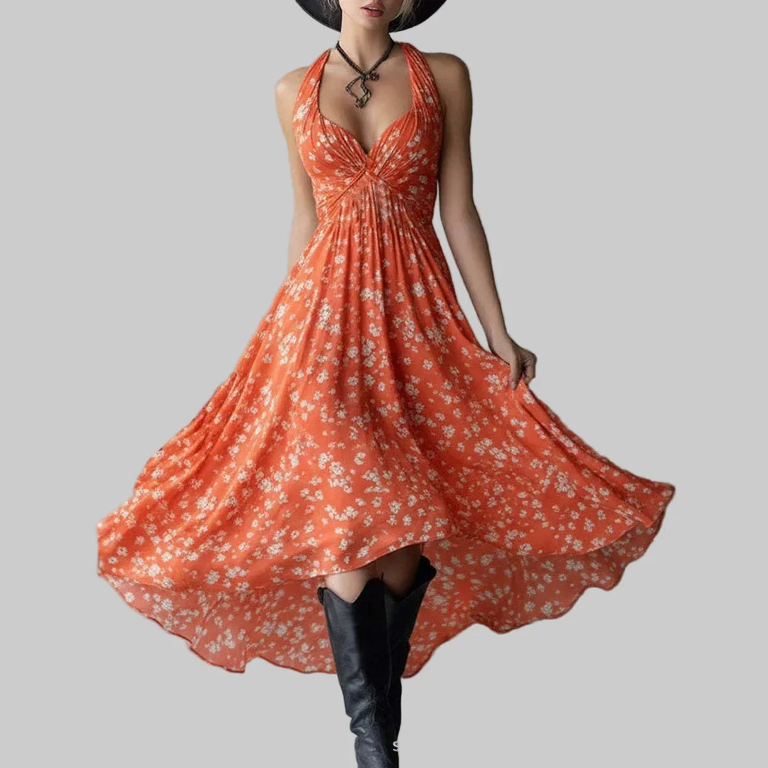 Verelle Floral Print Wedding Guest Dress