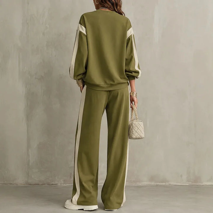 Sabeline Color Block Two Piece Set