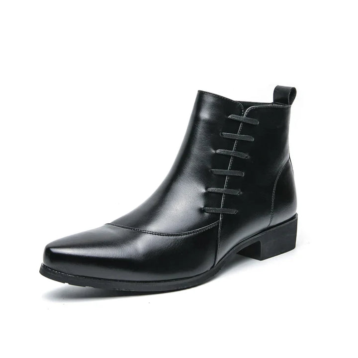 Harley Leather Chelsea Boots