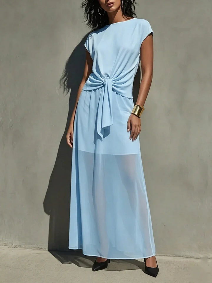 Desirae Elegant Chic Wedding Guest Dress