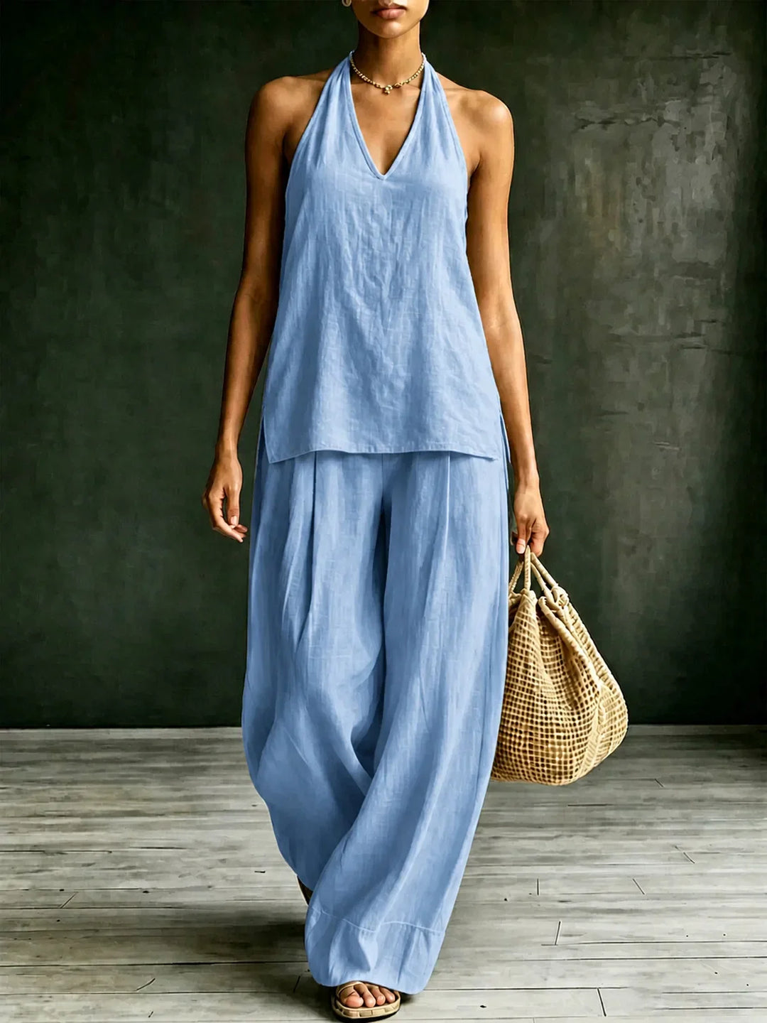 Molly Relaxed Wide Leg Jumpsuit