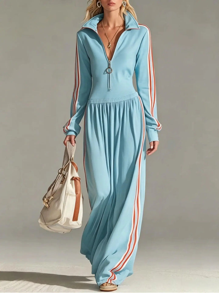 Aimee Activewear Stripe Jumpsuit