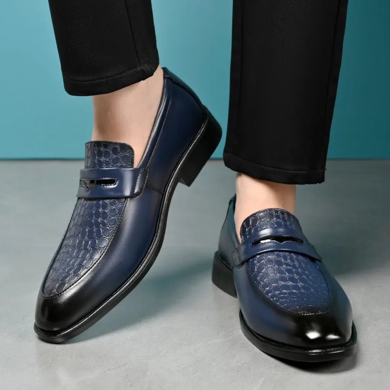 Evan Leather Dress Loafers