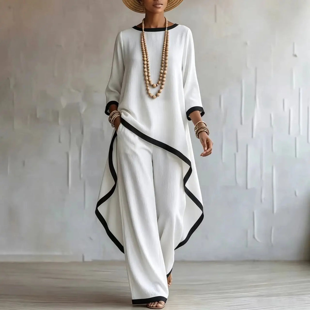 Mia Asymmetrical Two-Piece Set