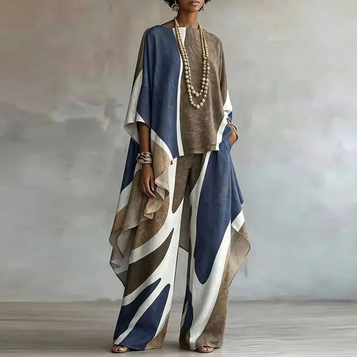 Frances Abstract Trouser Set