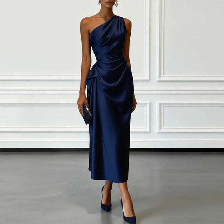 Paulina Satin Wedding Guest Dress