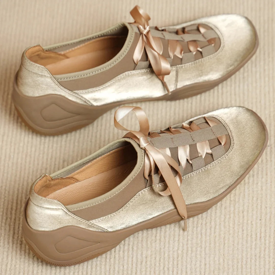 Megan Comfort Lace Up Walking Shoes