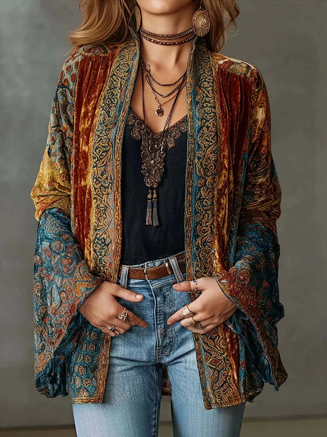 Sunniva Open Front Cardigan