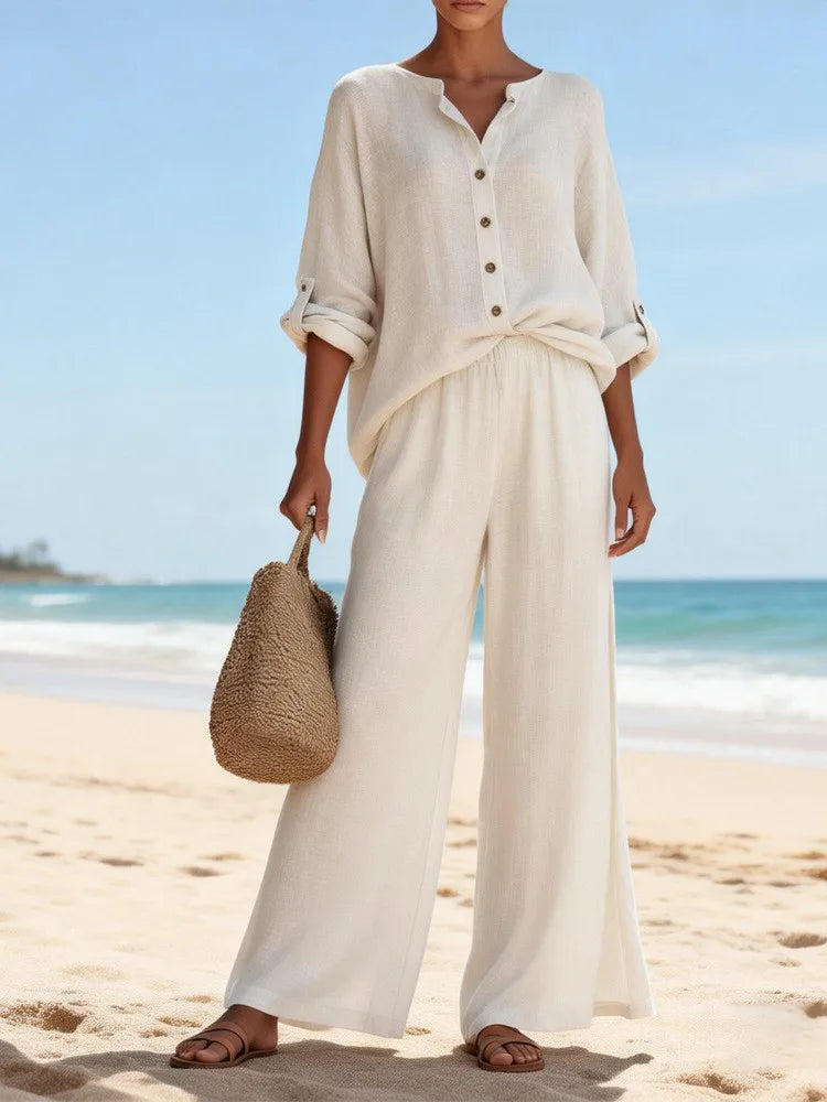 Malven Comfortable Relaxed Two-Piece Set