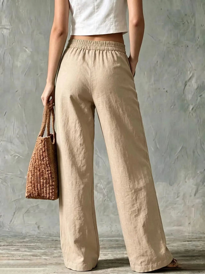 Myra High Waist Palazzo Trousers
