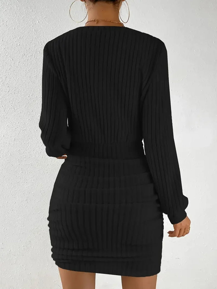 Elowena Off Shoulder Sweater Dress