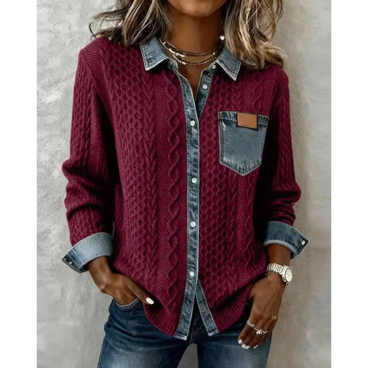 Odessa Cable Knit Overshirt