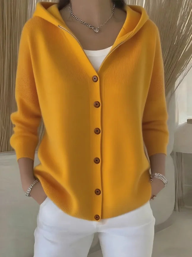 Bramwell Hooded Knit Cardigan